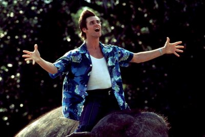 ace ventura flower shirt