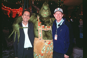 Did you know in the live action movie, the Grinch suit was made from d