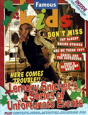 Kids
Jim Carrey on the cover of Kids.

Issue: 2004
Keywords: Kids Famous Magazine Lemony Snicket Count Olaf 2004