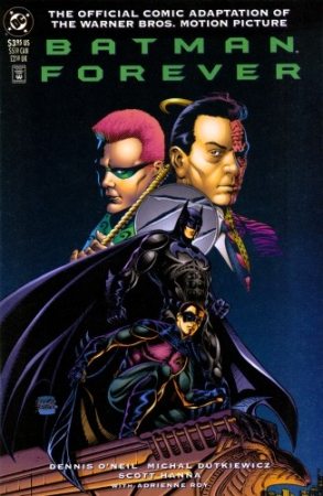 Batman Forever Magazine
The official comic adaption of Batman Forever.

Issue: 1995 
Keywords: Batman Forever Magazine 1995
