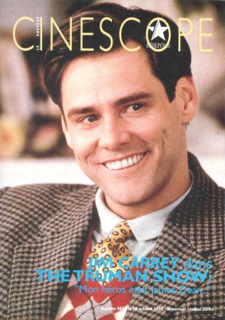 Cinescope
Jim Carrey on the cover of the French Cinescope Magazine.

Issue: October, 2003 
Keywords: Cinescope France Cinescope