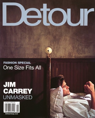 Detour Magazine
Jim Carrey on the cover of Detour Magazine.

Issue: November 11, 2002
Keywords: Detour Magazine 2002