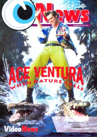 VideoNews
Jim Carrey on the cover of the Belgian VideoNews.

Issue: July, 1996 
Keywords: VideoNews Belgium Ace Ventura