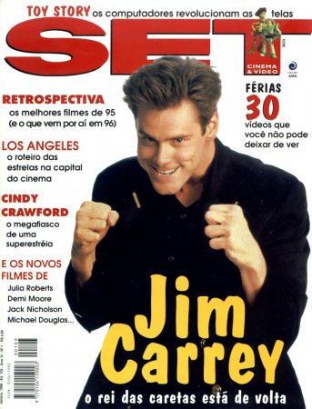 Set
Jim Carrey on the cover of the Brazilian Magazine Set.

Issue: January, 1996
Keywords: Set Magazine Brazil 1996
