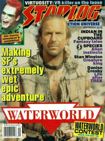 Starlog
Jim Carrey on the cover of the British Starlog Magazine.

Issue: September, 1995
Keywords: Starlog Magazine Batman Forever Riddler UK 1995