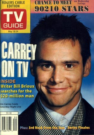 TV Guide
Jim Carrey on the cover of TV Guide.

Issue: May 18-24, 1996
Keywords: TV Guide Magazine 1996