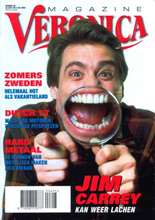 Veronica
Jim Carrey on the cover of the Belgian Veronica Magazine.

Issue: June, 2003 
Keywords: Veronica Belgium