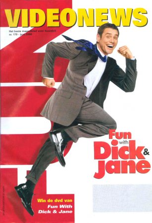 VideoNews
Jim Carrey on the cover of the Belgian VideoNews Magazine.

Issue: June, 2006
Keywords: VideoNews Belgium Fun With Dick And Jane