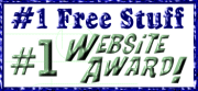 #1 Free Stuff #1 Website Award!